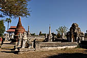 Bagan Myanmar. Temples near the Minochantha Stupa. 